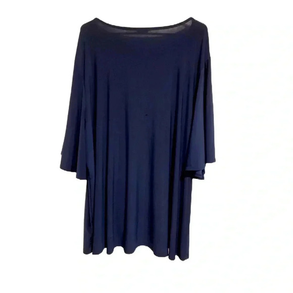 Est. 1946 women’s Blouse top navy Sz. 26/28w - Picture 2 of 8